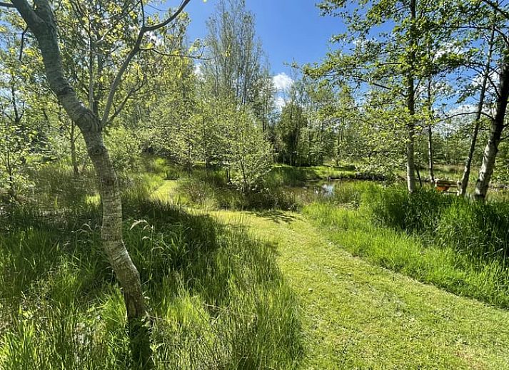 Cozy sitting area in Holiday Home in De Tike, ideal for a quiet vacation in Friesland.