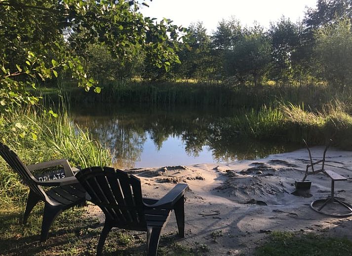 Comfortable bedroom in Holiday home in De Tike, an oasis of peace in Friesland.