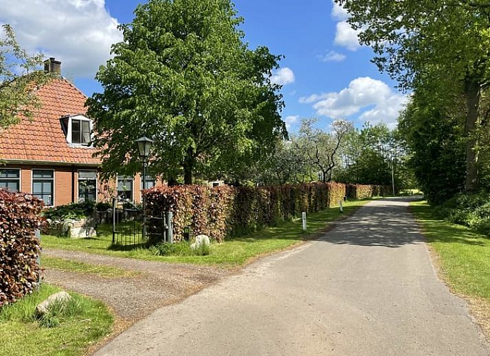 Comfortable bedroom in Holiday home in De Tike, an oasis of peace in Friesland.