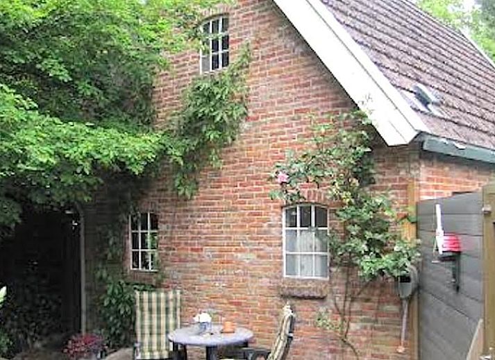 Gezellige woonkamer in Huisje in Twijzelerheide, vakantiehuis in Friesland met comfortabele zithoek.