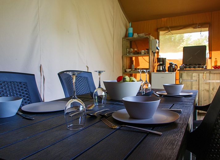 Unterkunft 280142 - Zelthaus Rivierengebied - Safaritent + badkamer