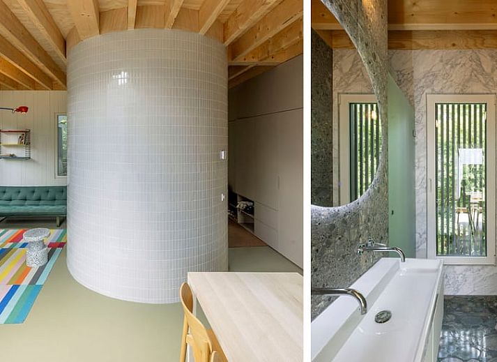 Ferienhaus in Arnheim, umgeben von ueppiger Natur in Gelderland, Rivierengebied.