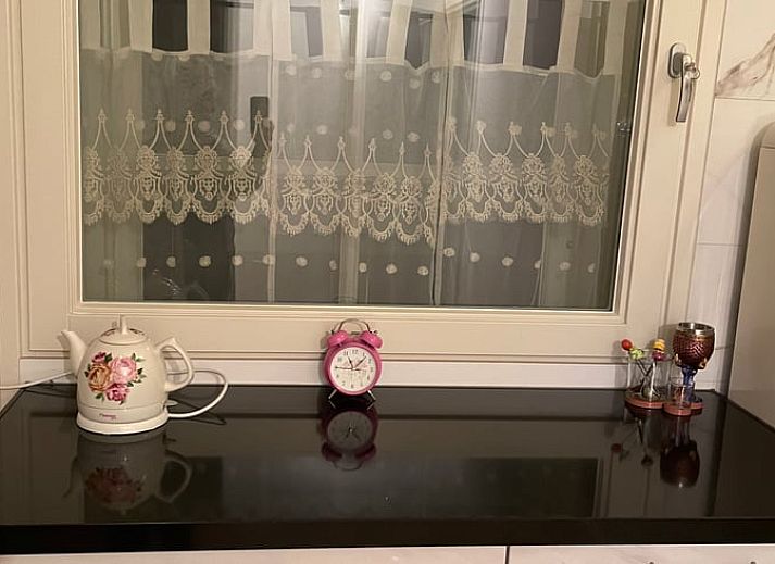 Charmante buitenkant van Vakantiehuisje in Tricht, Gelderland, met uitnodigend terras.