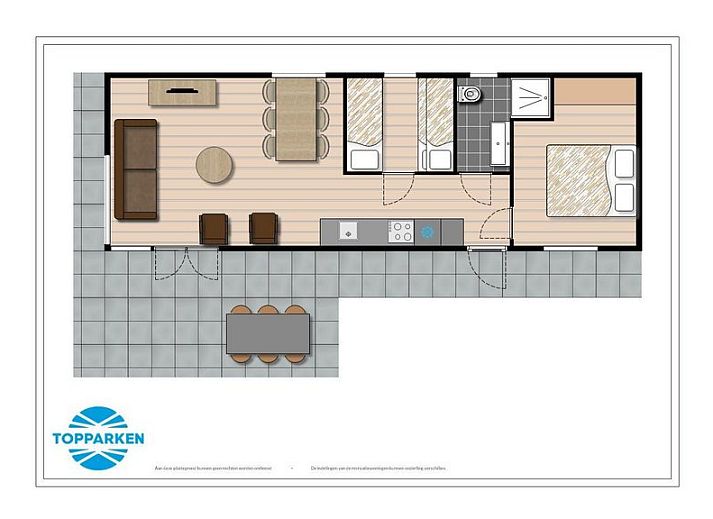 Unterkunft 283815 - Ferienhaus Rivierengebied - Parel 5 personen