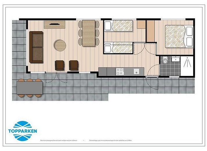 Unterkunft 283821 - Ferienhaus Rivierengebied - Module 5 personen