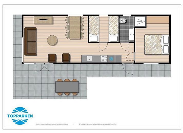 Unterkunft 283830 - Ferienhaus Rivierengebied - Parel 4 personen