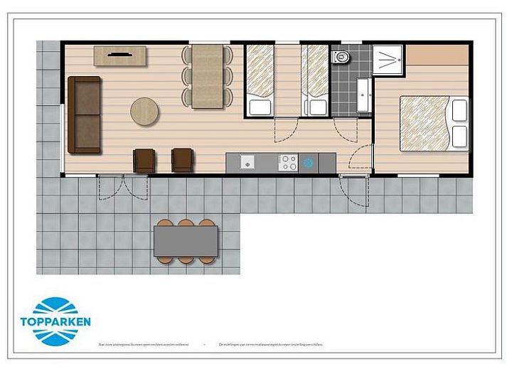 Unterkunft 283831 - Ferienhaus Rivierengebied - Parel 5 personen