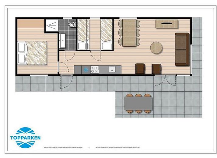 Unterkunft 283832 - Ferienhaus Rivierengebied - Rialto 5 personen
