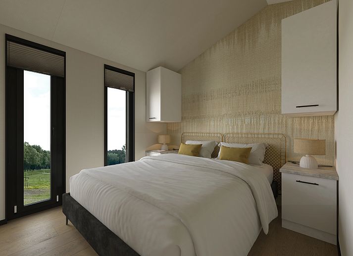 Unterkunft 284438 - Bungalow Rivierengebied - 4-persoons Hottub Lodge | 4B3