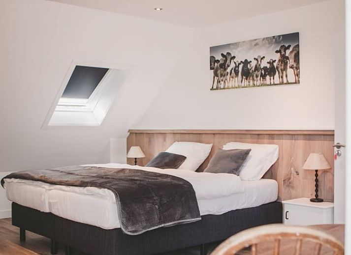 Gemuetliches Wohnzimmer im Ferienhaus in Rossum, ideal fuer Entspannung in Gelderland.