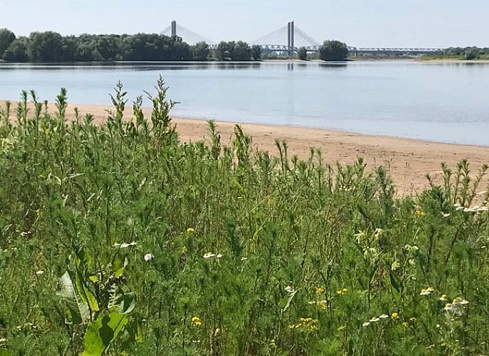 Stilvolle Details im Inneren des Ferienhauses in Rossum, Rivierengebied.