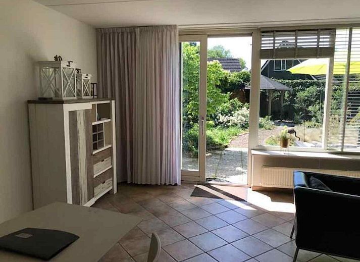 Gemuetliche Sitzecke in DG312, Ferienhaus in Winterswijk, mit moderner Einrichtung.