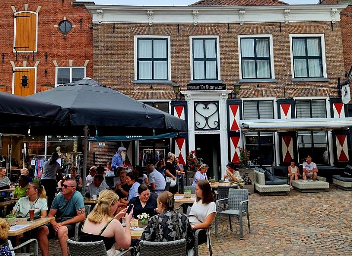 Gezellige slaapkamer in Boshuisje 'de Wielewaal', vakantiehuis in Winterswijk, Achterhoek, Gelderland, omringd door rustgevende natuur.