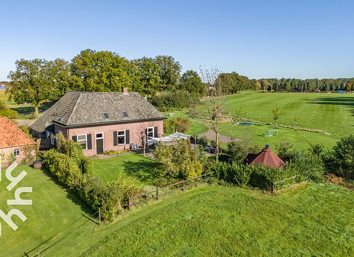 Playground at vacation home DG303 in Halle, Achterhoek, ideal for children