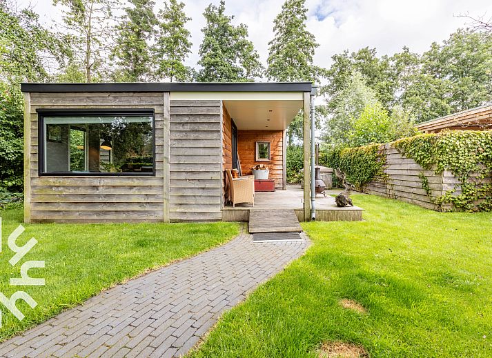 Vacation home DG411 in Heelweg, Achterhoek with wooden terrace and green garden.