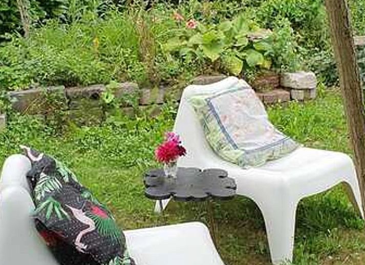 Modern kitchen in Holiday Home in Ruurlo, Achterhoek, with wooden cabinets and stainless steel appliances, ideal for cooking in Gelderland.
