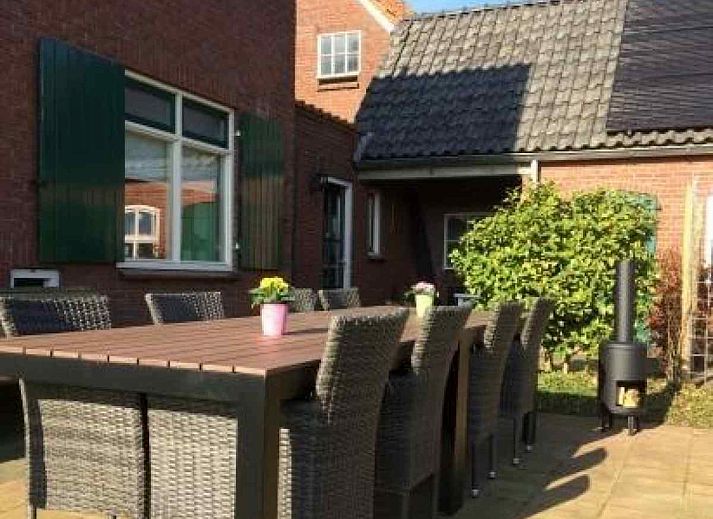 Ruime keuken en eetkamer in vakantiehuis DG470 in Aalten, Achterhoek