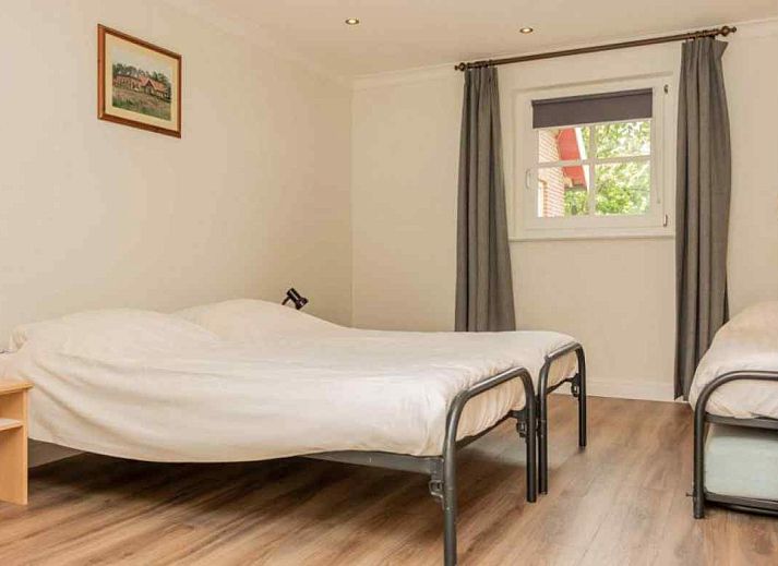 Blick auf gruene Felder beim Ferienhaus DG694 in Aalten, Achterhoek.