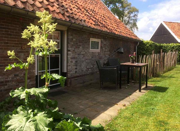 Light-filled bedroom in vacation home DG529 in Aalten, Achterhoek, with skylight.