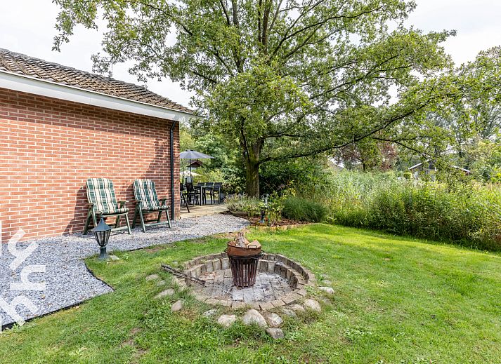 Stairs down to the bedroom in vacation home DG1024, Aalten, Achterhoek.