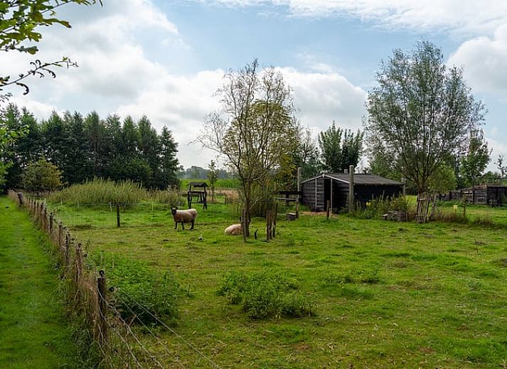 Schlafzimmer des Ferienhauses in Laren mit bequemen Betten, ideal fuer einen erholsamen Aufenthalt in Achterhoek, Gelderland.