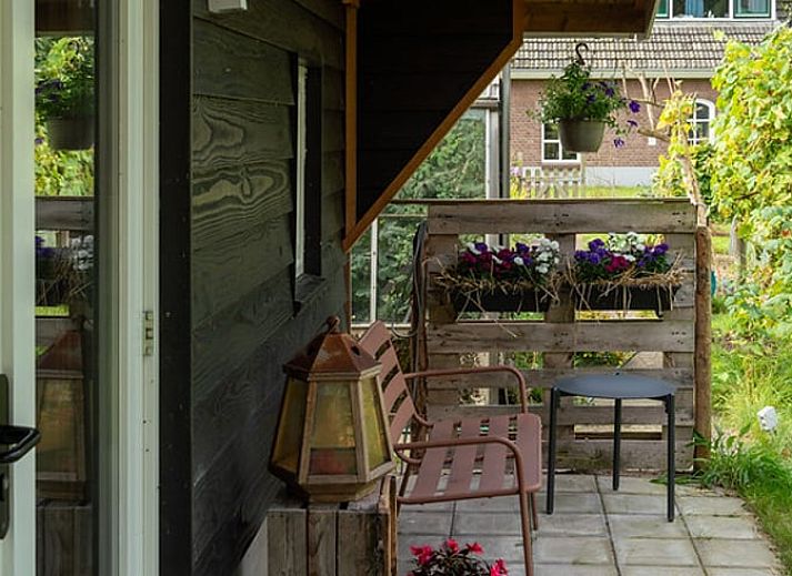 Schlafzimmer des Ferienhauses in Laren mit bequemen Betten, ideal fuer einen erholsamen Aufenthalt in Achterhoek, Gelderland.