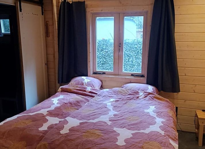 View of the garden from Holiday home in Lochem, Achterhoek, with green surroundings.