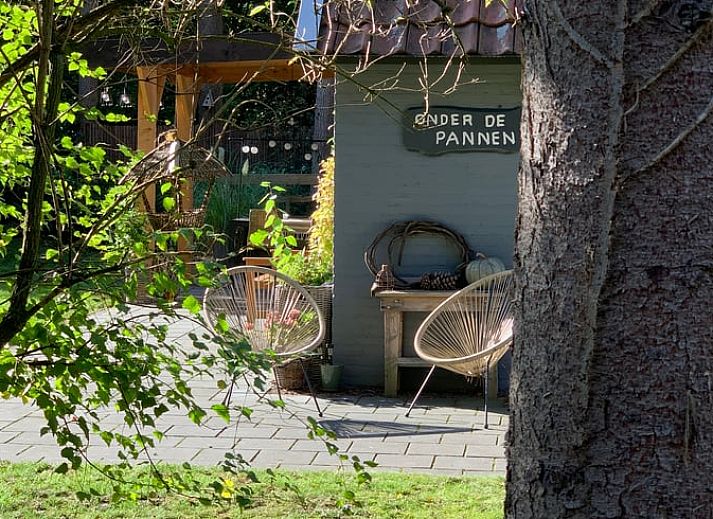 Rustikales Ferienhaus in Lochem, umgeben von waldreicher Natur in der Achterhoek.