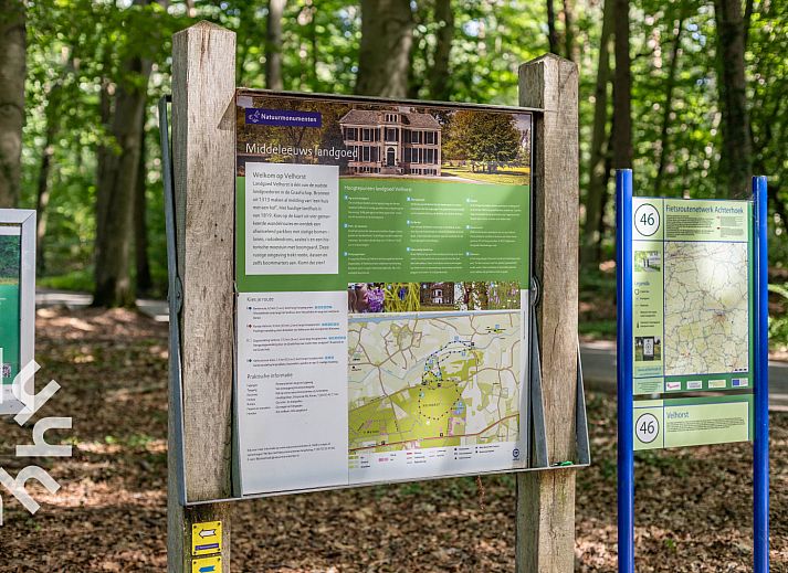 Vogelhuisje in de natuur bij DG1545 vakantiehuis in Lochem, Achterhoek, Gelderland.