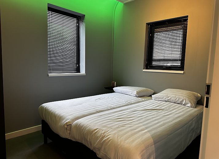 Stylish living room in Chalet in Lochem with modern furnishings in Achterhoek, Gelderland.