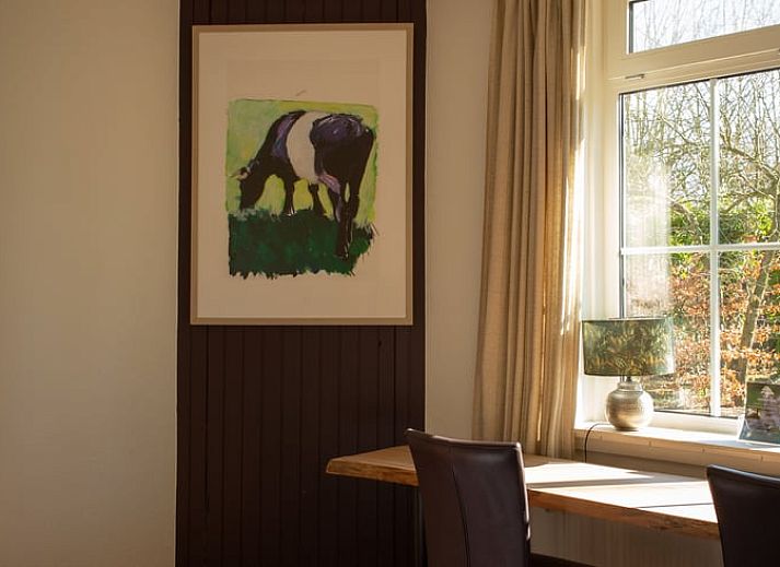 Luchtfoto van Vakantiehuis in Lochem, gelegen in de groene velden van de Achterhoek, Gelderland, met uitzicht op uitgestrekte natuur.