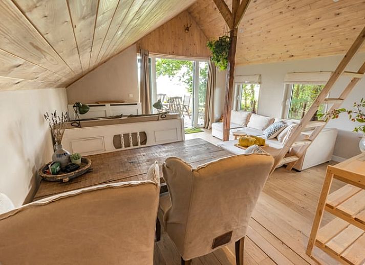 Bosrijk wandelpad nabij Vakantiehuisje in Harfsen, Gelderland