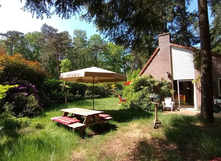 Stilvolles Badezimmer mit Dusche im Ferienhaus in Harfsen, Achterhoek, Gelderland.