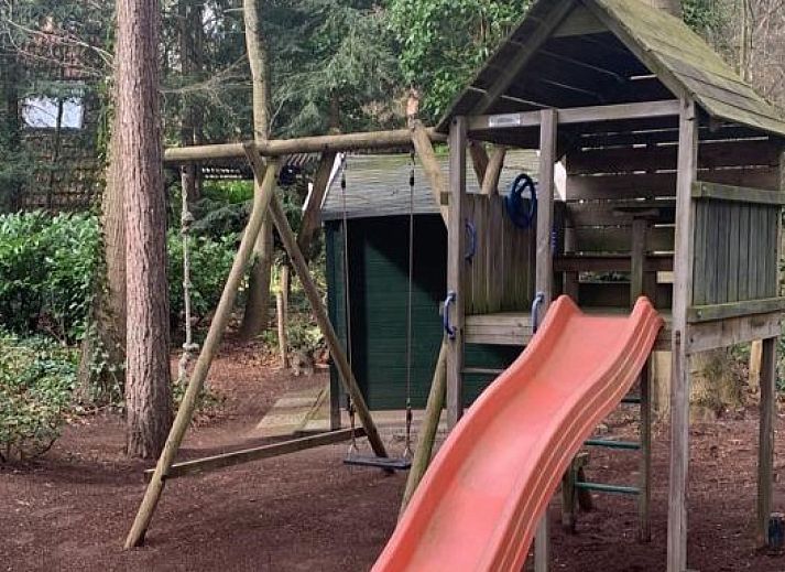 Schlafzimmer mit Einzelbett im Ferienhaus DG1709, Harfsen.