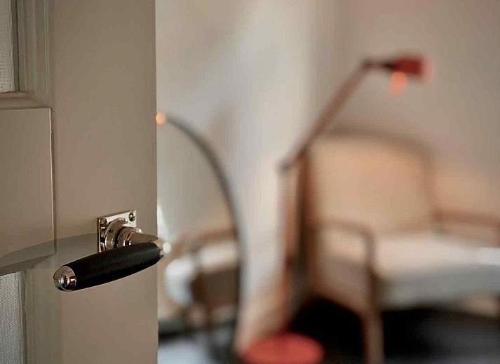 Cozy garden of vacation home DG1292 in Doesburg, Achterhoek, with terrace and green surroundings.