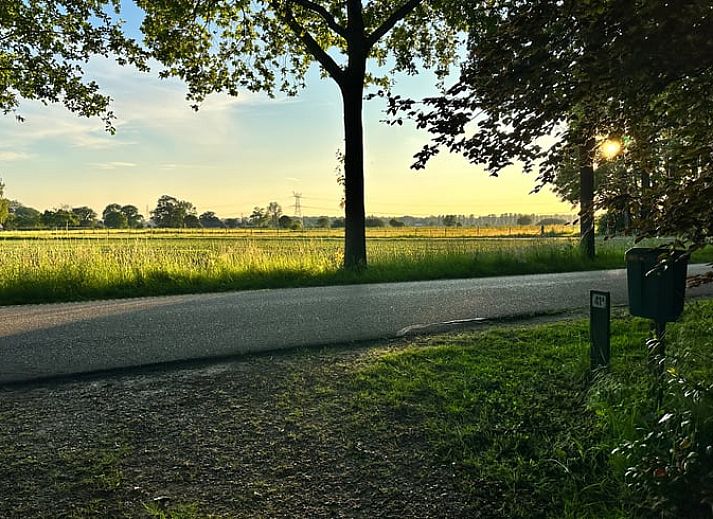 Vakantiehuisje in Hummelo met zonnig terras in de Achterhoek, Gelderland.