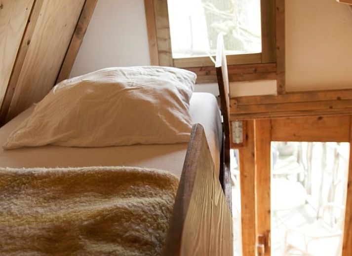 Baumhaus in gruener Umgebung in Huisje in Haarlo, Ferienunterkunft in Achterhoek, Gelderland.