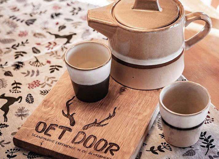 Grillspass auf der Terrasse von Holiday home in Haarlo, einem idealen Ferienhaus in Achterhoek, Gelderland.