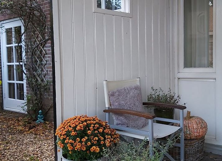 Gemuetliche Terrasse am Ferienhaus in Geesteren, ideal fuer einen entspannten Aufenthalt in der Achterhoek.