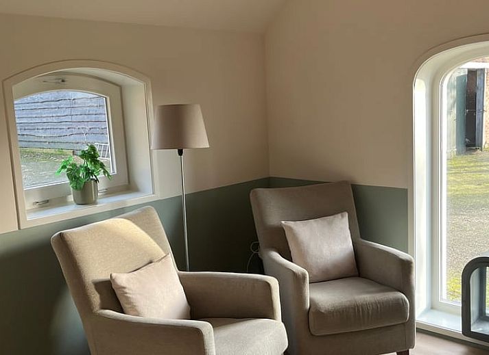 Charmantes Ferienhaus in Geesteren, Achterhoek, Gelderland, mit authentischer Backsteinfassade und laendlicher Umgebung.