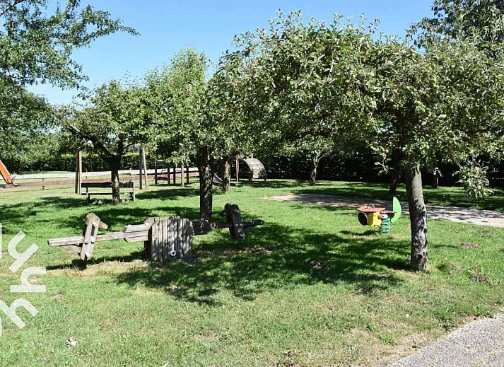 Kinderfreundlicher Spielplatz im Ferienhaus DG126 in Vorden, Achterhoek, Gelderland.