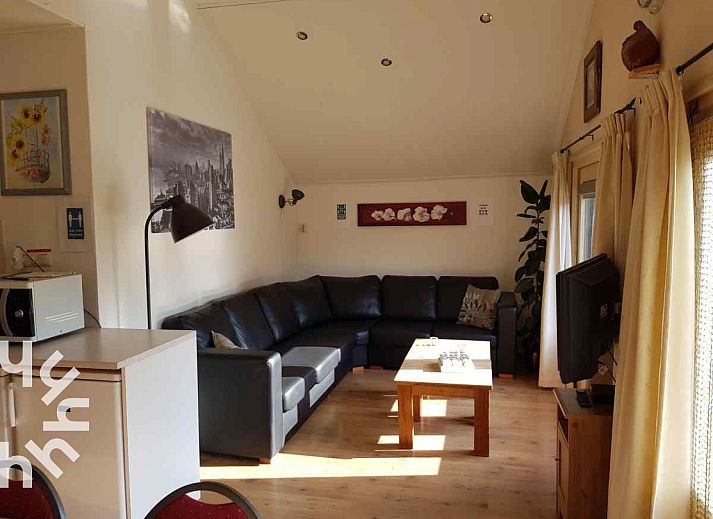 Spielplatz mit Rutsche im Ferienhaus DG126 in Vorden, Achterhoek, Gelderland.