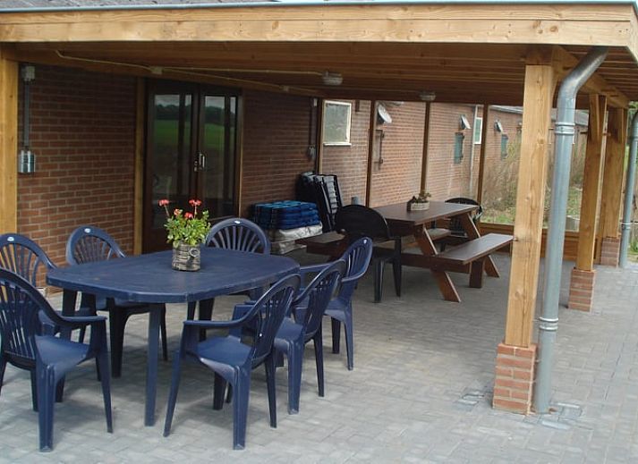 Ferienhaus Cottage in Beltrum, gelegen in Achterhoek, Gelderland, mit sonnigem Garten und Terrasse.