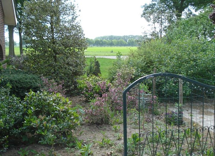 Rustikale Ecke von Cottage in Beltrum, Ferienhaus in der Achterhoek mit umliegender Natur.