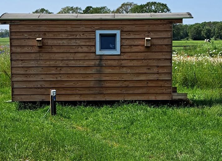 Gemuetliches Ferienhaus in Beltrum mit Sitzgelegenheiten im Freien in der gruenen Umgebung der Region Achterhoek.