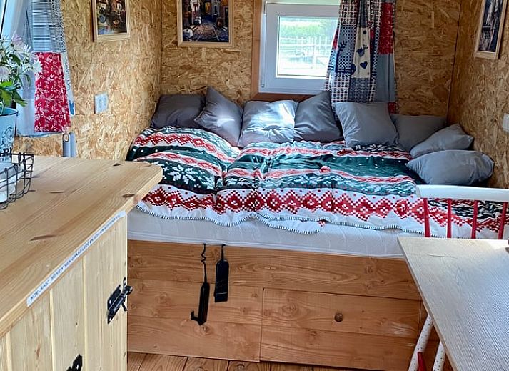 Sonnenuntergang im Cottage in Beltrum Ferienunterkunft in Achterhoek, Gelderland.