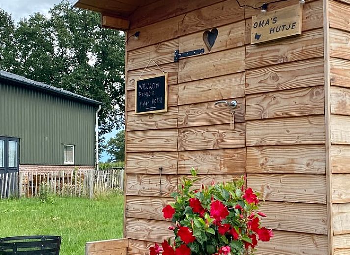 Sonnenuntergang im Cottage in Beltrum Ferienunterkunft in Achterhoek, Gelderland.