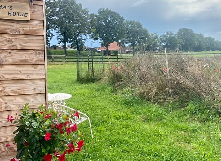 Sonnenuntergang im Cottage in Beltrum Ferienunterkunft in Achterhoek, Gelderland.