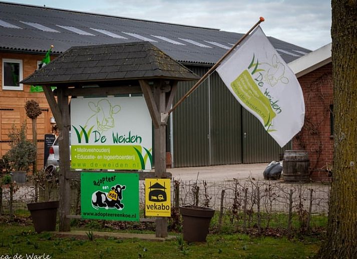 Ingang van Vakantiehuis in Beltrum, gelegen in de rustige natuur van de Achterhoek, Gelderland.
