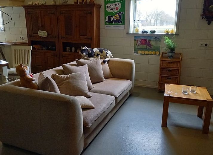 Gezellige keuken in Vakantiehuis in Beltrum met landelijke inrichting, Achterhoek, Gelderland.